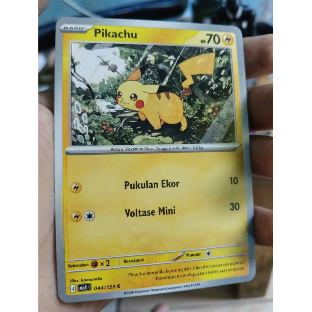 Kartu pokemon Pikachu