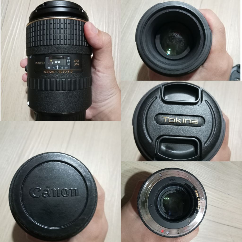 LENSA CANON MACRO 100 F2.8