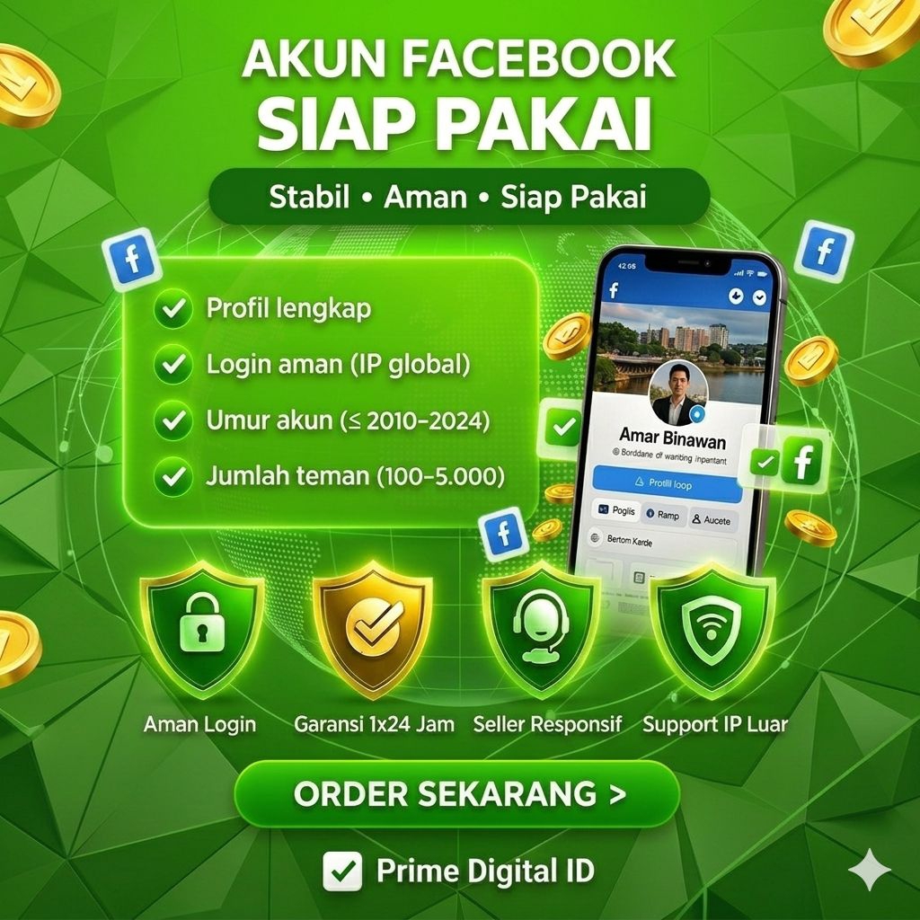 AKUN FACEBOOK TUA | KUAT DAN AMAN | DIJAMIN 100% LOGIN | BERGARANSI 100% SAMPAI BENAR BENAR LOGIN DI