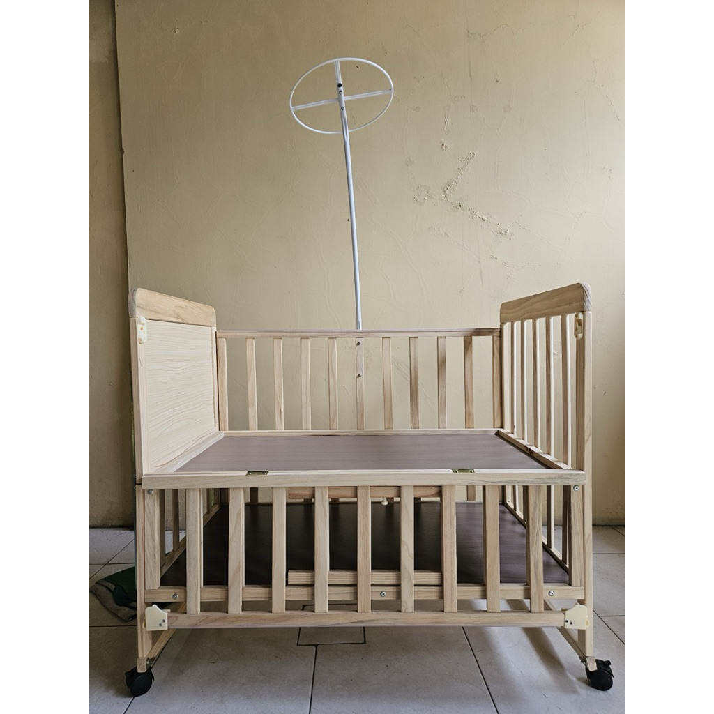 Preloved baby box tempat tidur bayi kayu