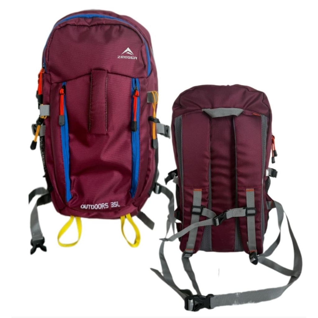 Zeeger adventure Tas Ransel Pria 35 liter - Tas Backpack Outdoor