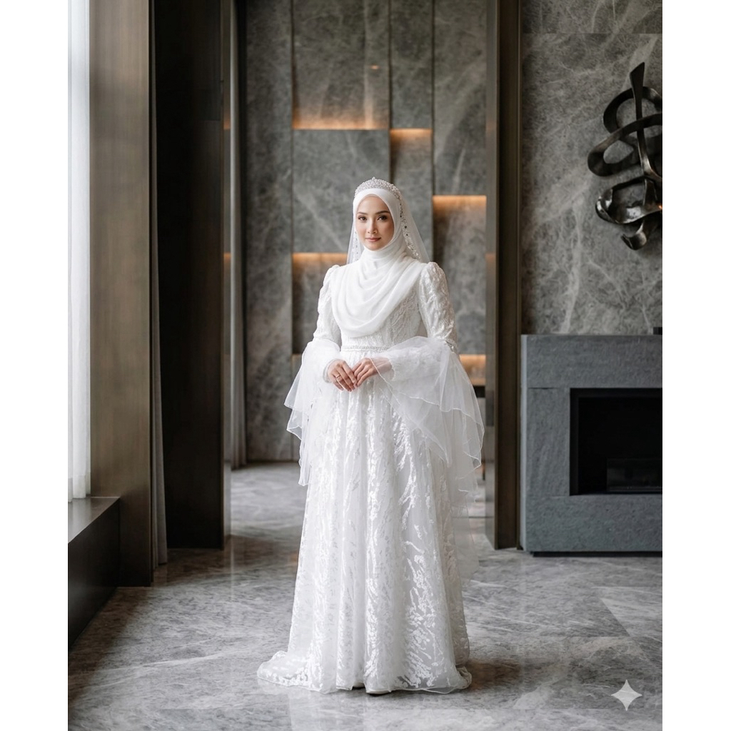 gaun pengantin malaysia melayu gaun walimah gaun syari gaun akad wedding dress