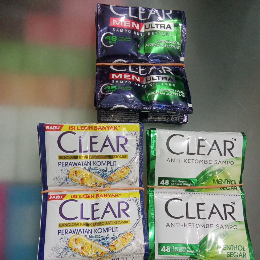 Clear Shampo Sachet