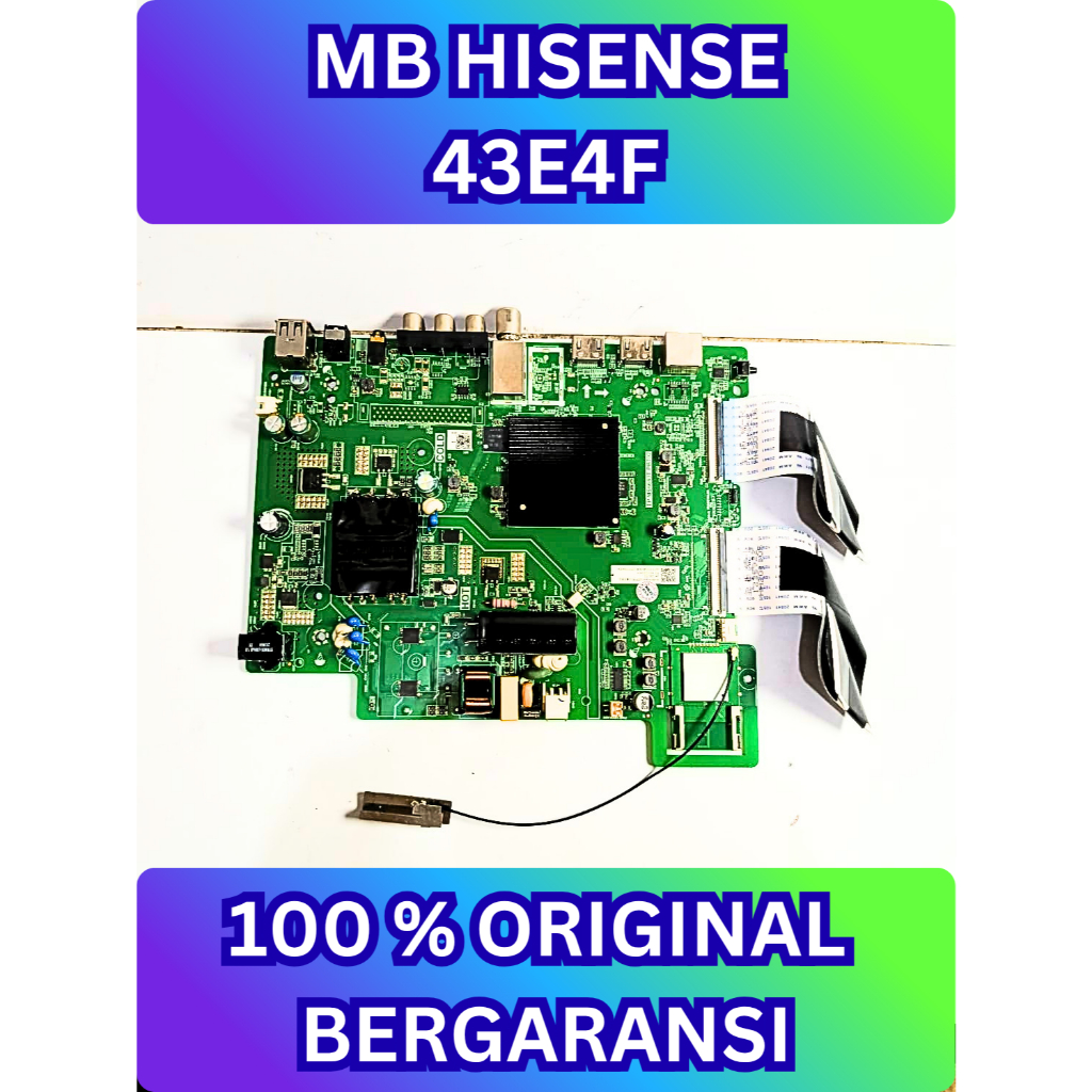 Mb Hisense 43E4F Mesin Module Mobo Mainboard
