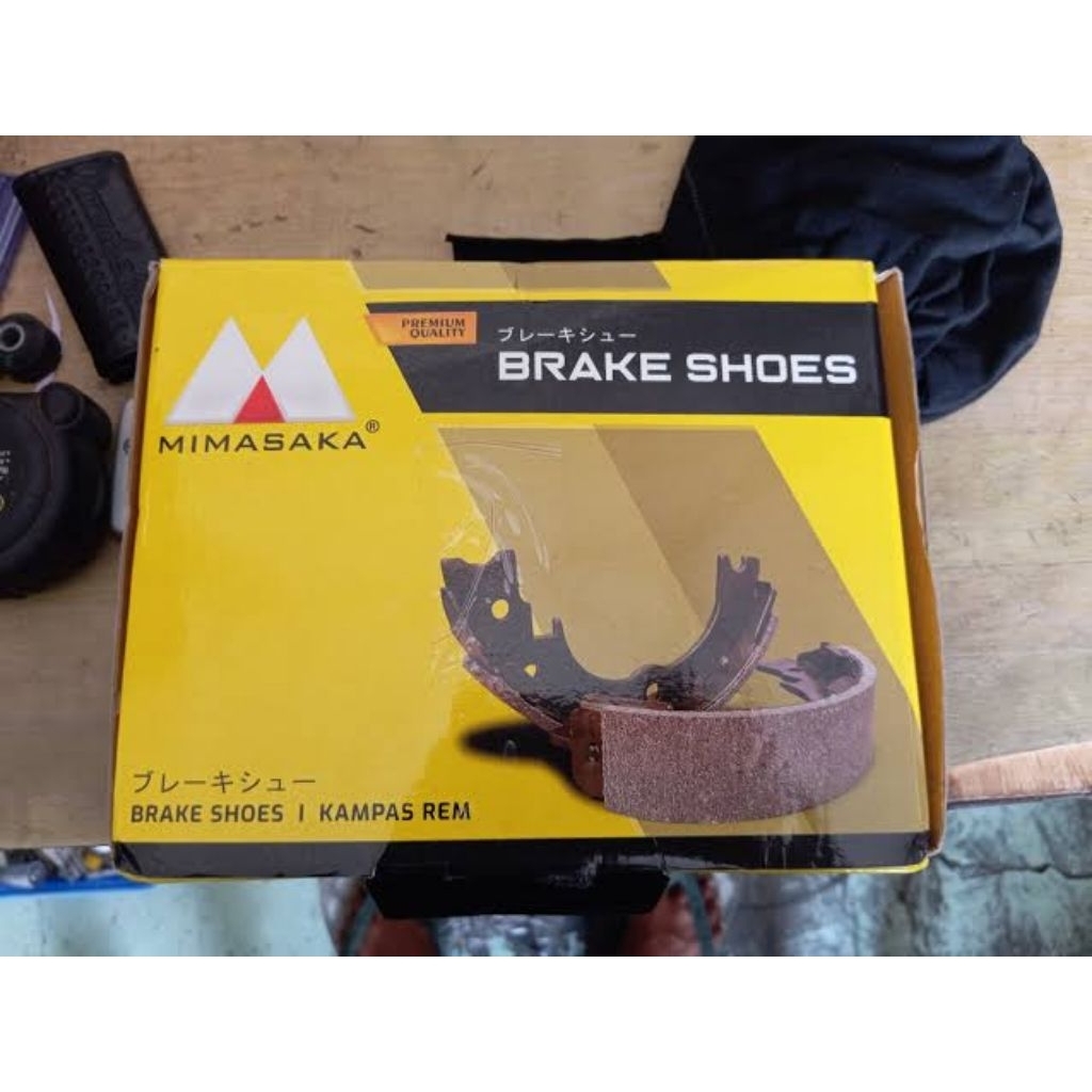 Brake Shoe Kampas Sepatu Rem ENGKEL 4 RODA Hino Dutro Dyna HT130 110ST Dynasaurus 110 115 (Harga Per