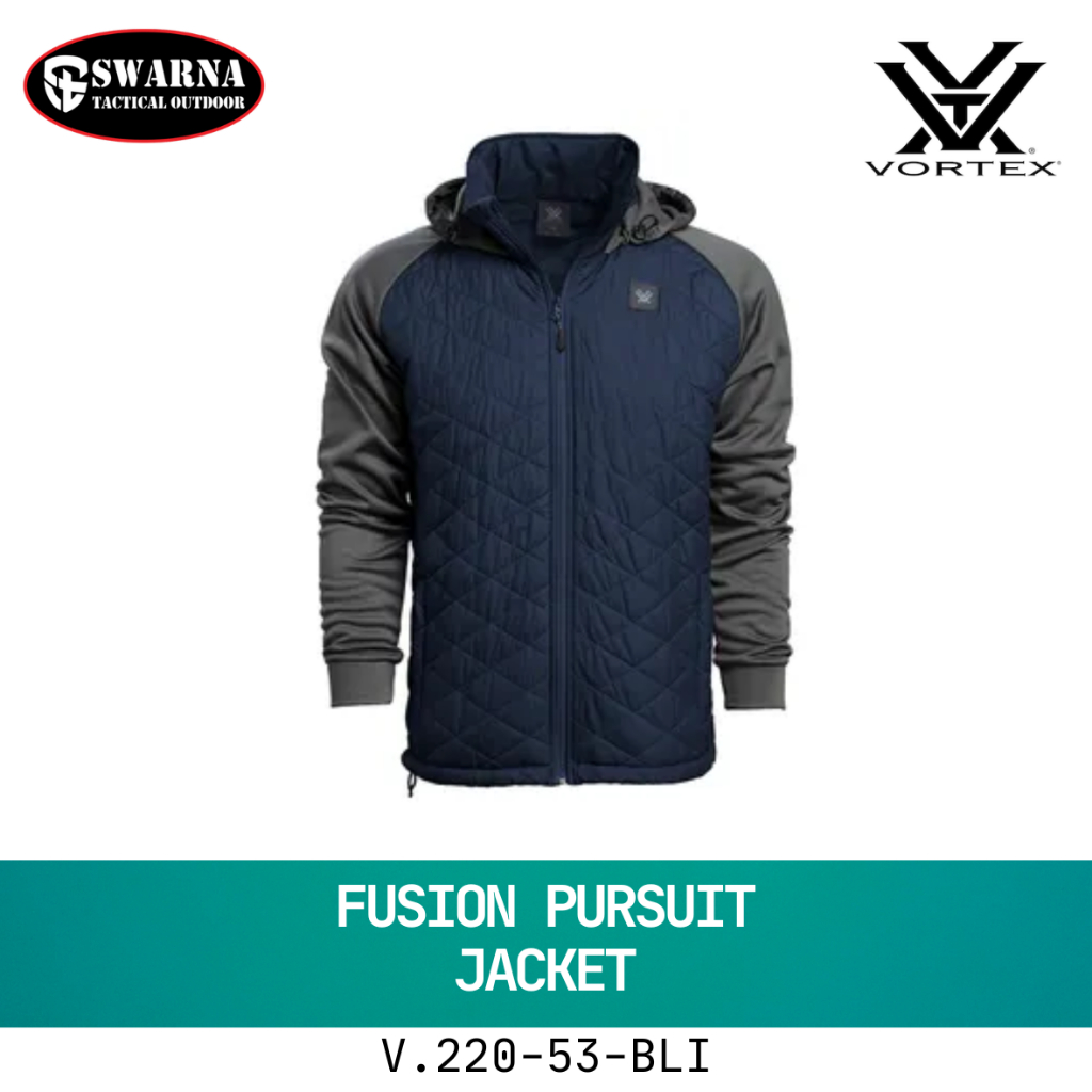 VORTEX Man Fusion Pursuit Jacket - Black Iris