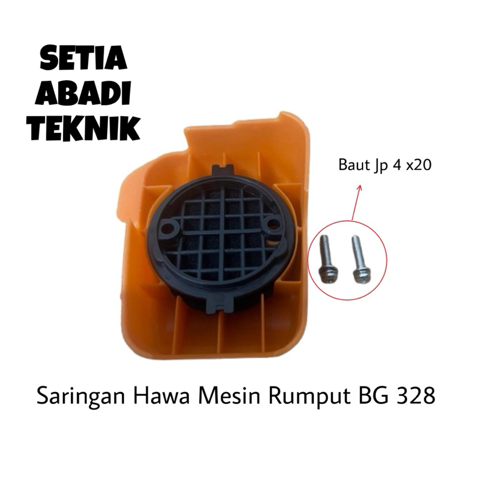 Saringan Hawa Mesin Rumput BG 328/Saringan Udara Mesin Rumput BG 328/Filter Udara Air Cleaner Mesin 