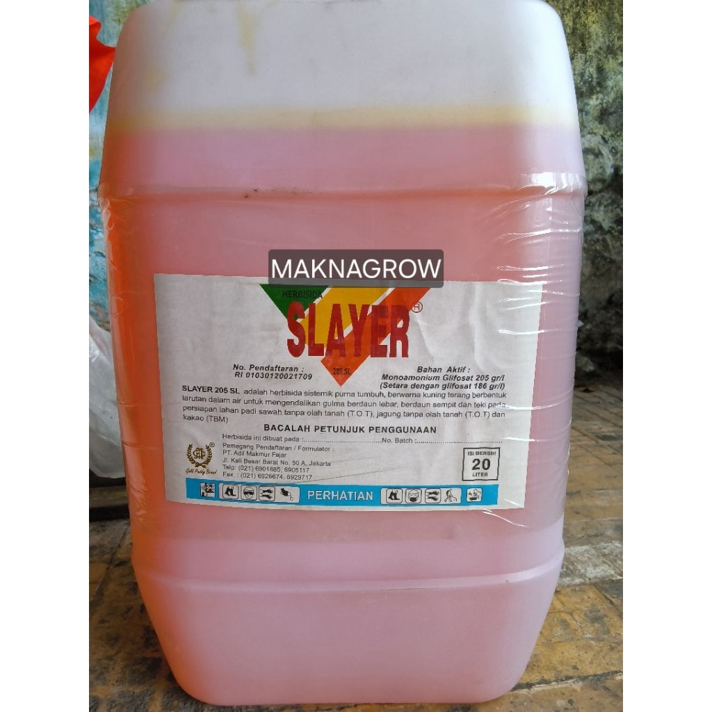 Herbisida sistemik SLAYER 205 SL Racun rumput 20 liter