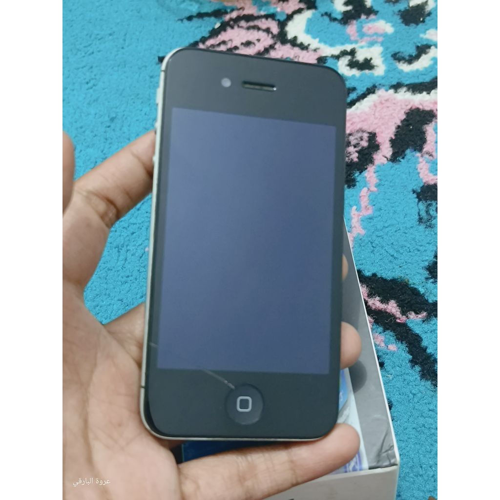 Iphone 4 Black 16 GB Second Mulus Matot Original FullSet