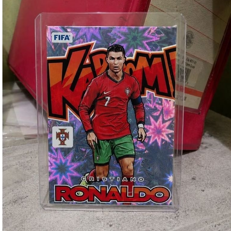 Kartu Replica Mainan Anak Jadul Bola Ronaldo Portugal