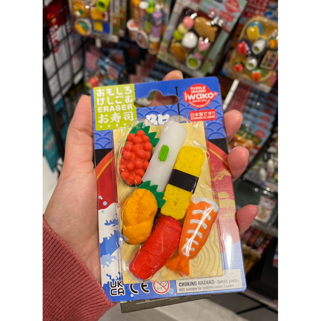 PO Penghapus IWAKO Jepang SUSHI Asli Premium Quality