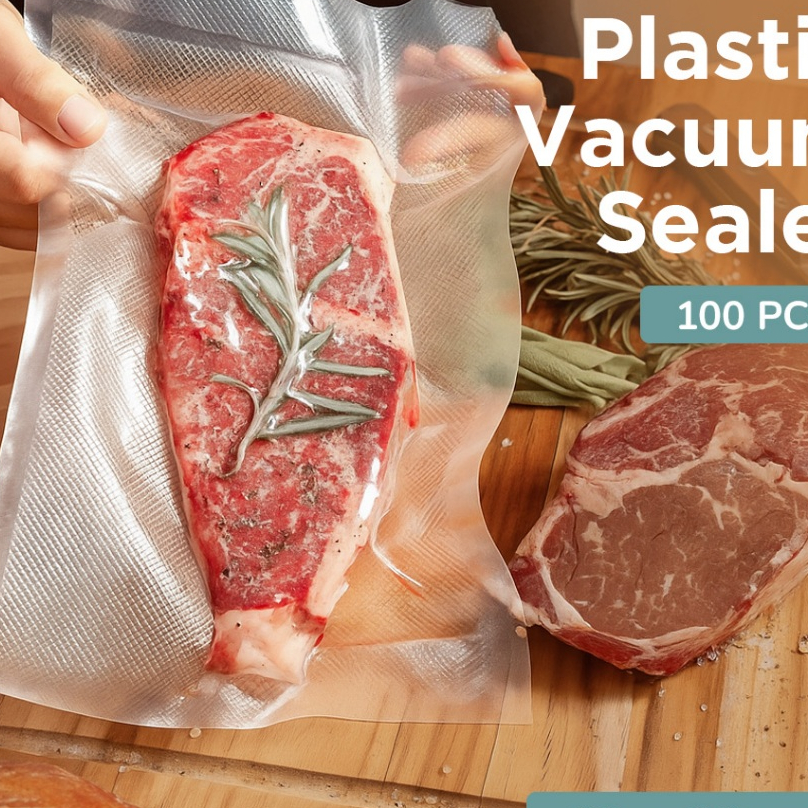 Plastik Vacuum Sealer makanan / plastik vacum sealer makanan