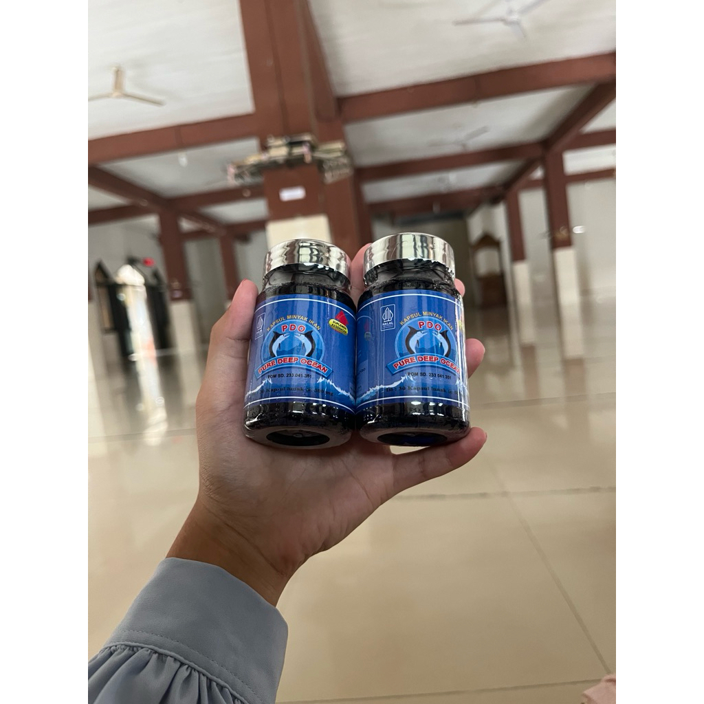 KAPSUL MINYAK IKAN PDO 354 /PDO PURE DEEP OCEAN / Minyak ikan PDO