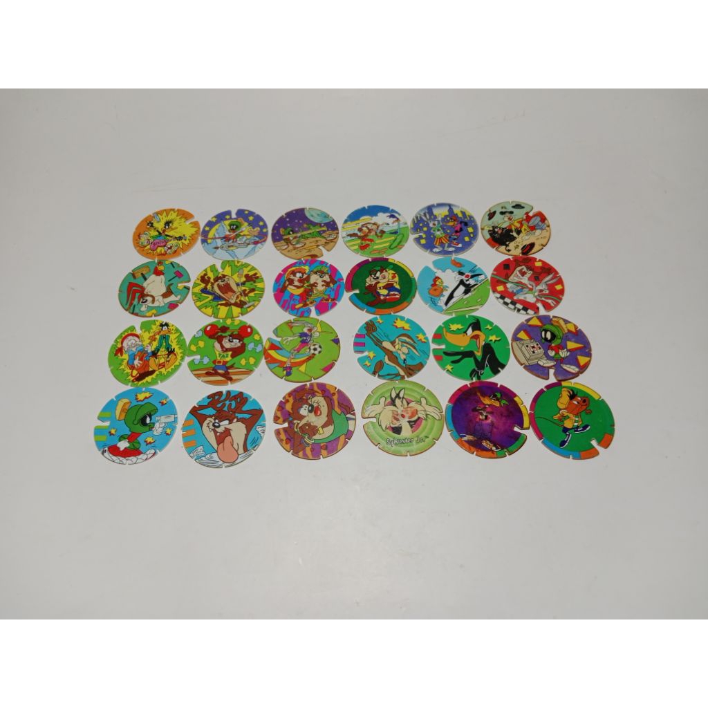Tazos Looney Tunes Tazos Satu Bintang & Dua Bintang