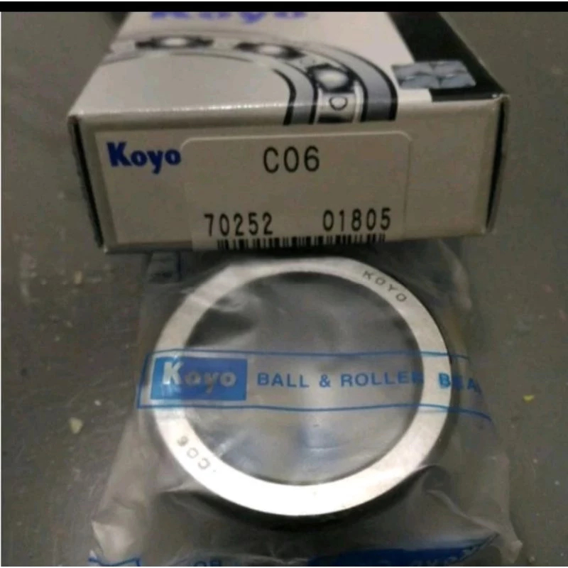 Cones bearing Koyo C06 kancing laher As roda belakang motor Roda Tiga Viar Appktm HTM Kaisar Viva Ji