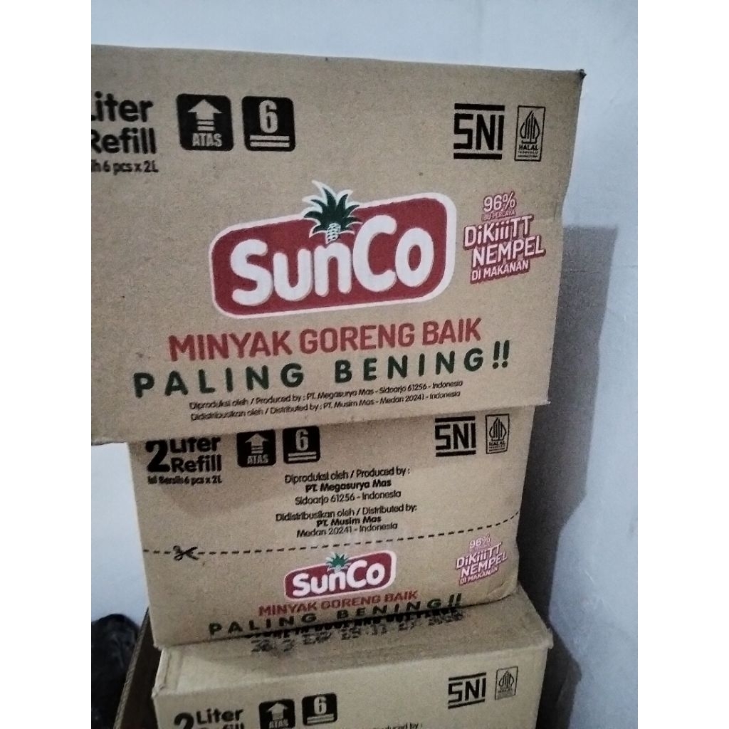 MINYAK GORENG SUNCO 1DOS