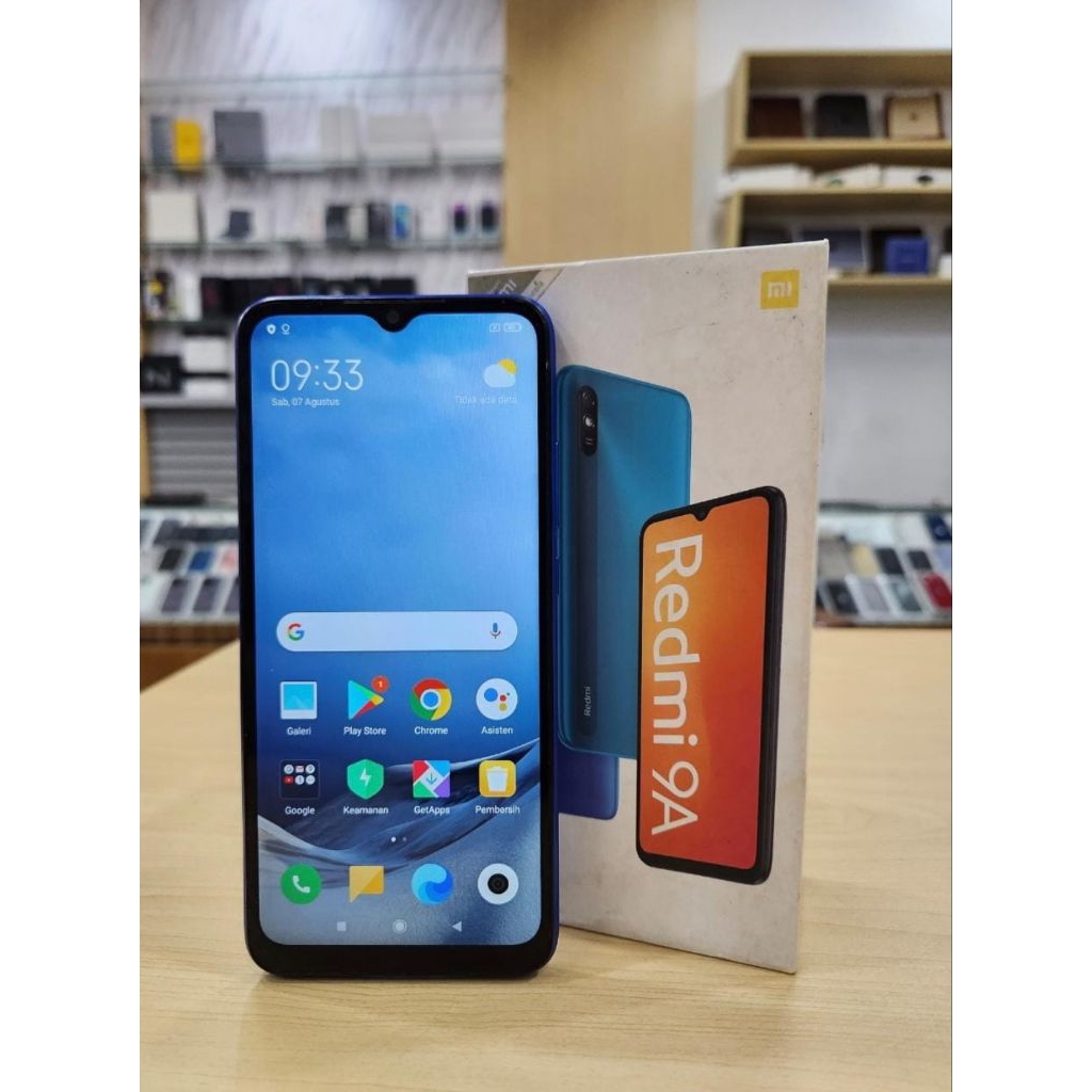 REDMI 9A RAM 3/32GB FULLSET SECOND