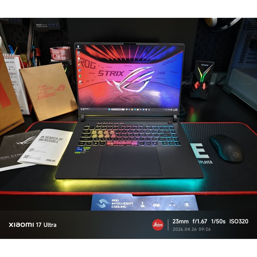 ROG STRIX G16 RTX 5060 i7 14650HX 16GB 1TB RESMI ISTIMEWA