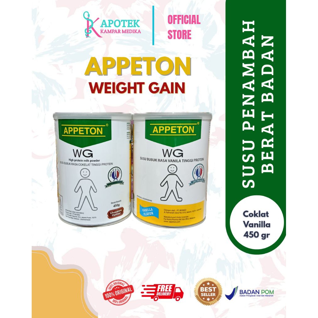 [READY] Appeton Weight Gain - Susu Penambah Berat Badan Dewasa/Anak