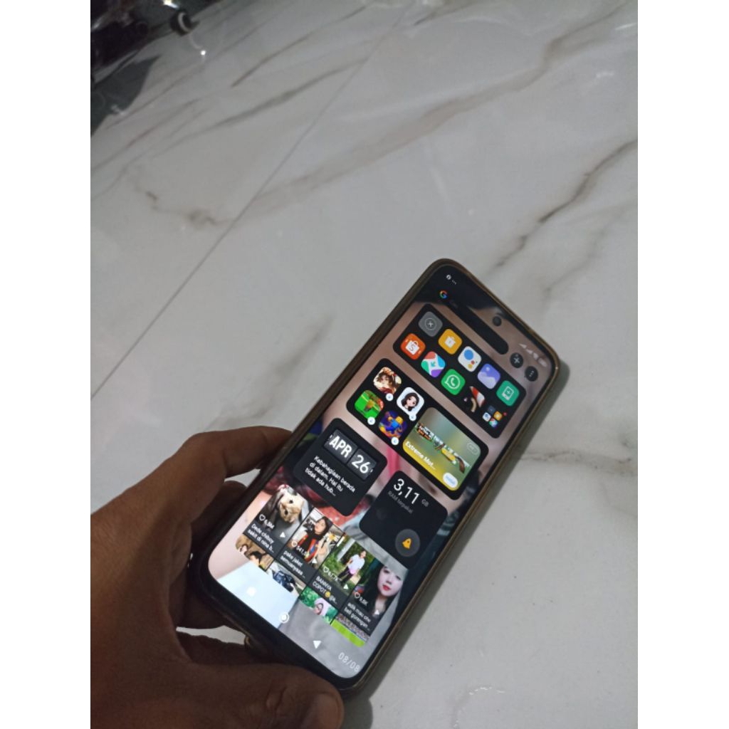 seken mulus full dus hp android redmi 13x nfc original hape xiaomi redmi bekas murah