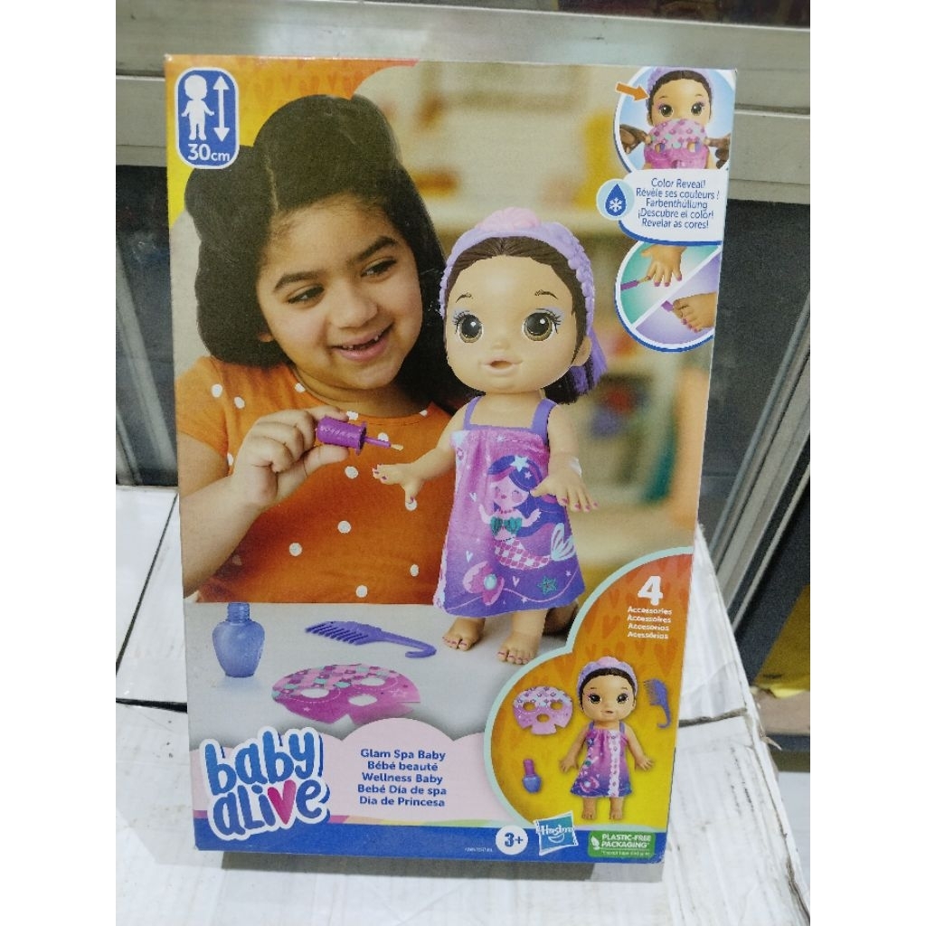 Baby Alive Glam baby Boneka Baby alive