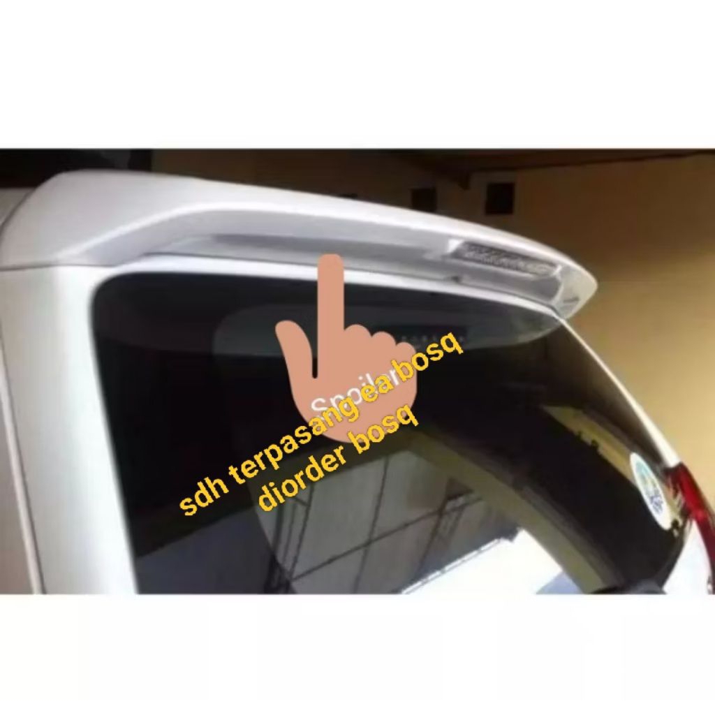 Spoiler All New Avanza Xenia dengan lampu 2012/2017