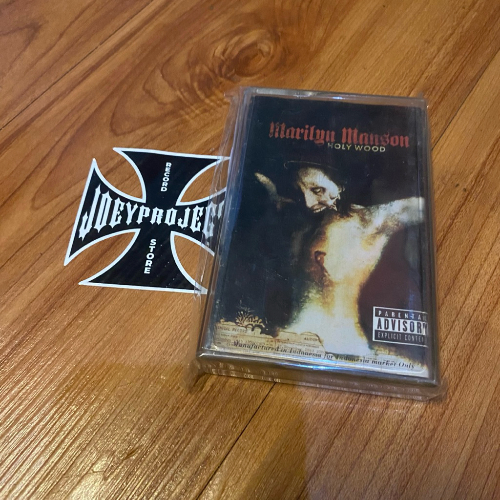 kaset marilyn manson - holywood