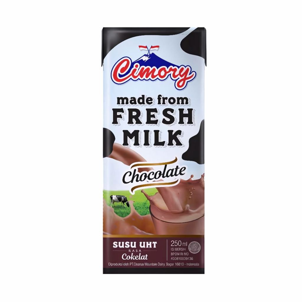 Susu UHT Cimory 250 ml - Rasa Almond, Choco Malt, Salted Caramel