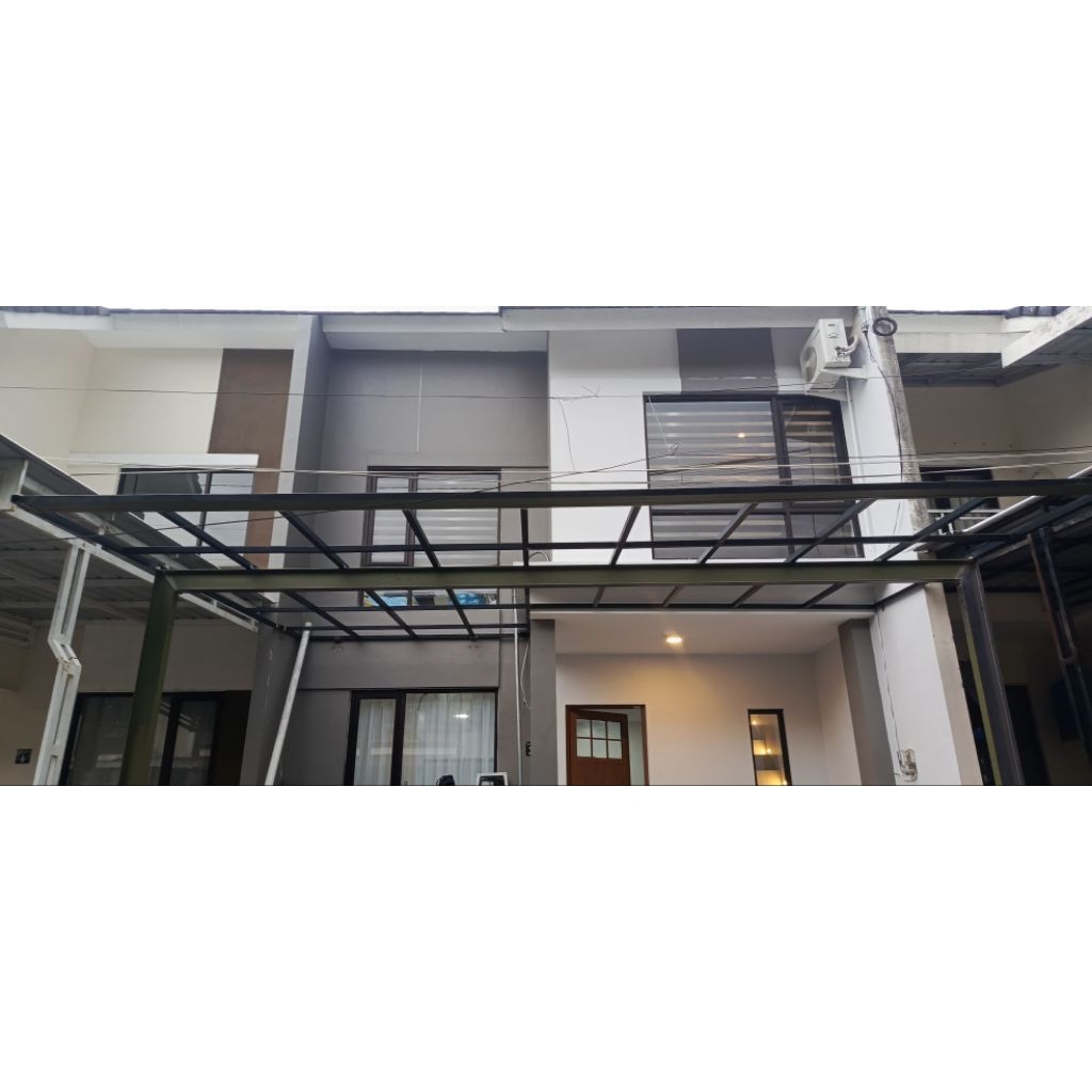 KANOPI BESI 4*6 ATAP ALDERON Doble layer