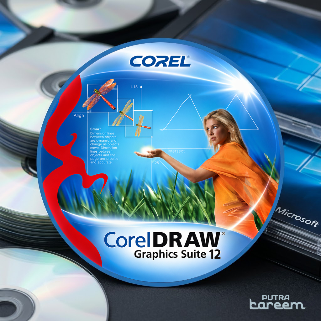 CD FIle Original CorelDRAW 12