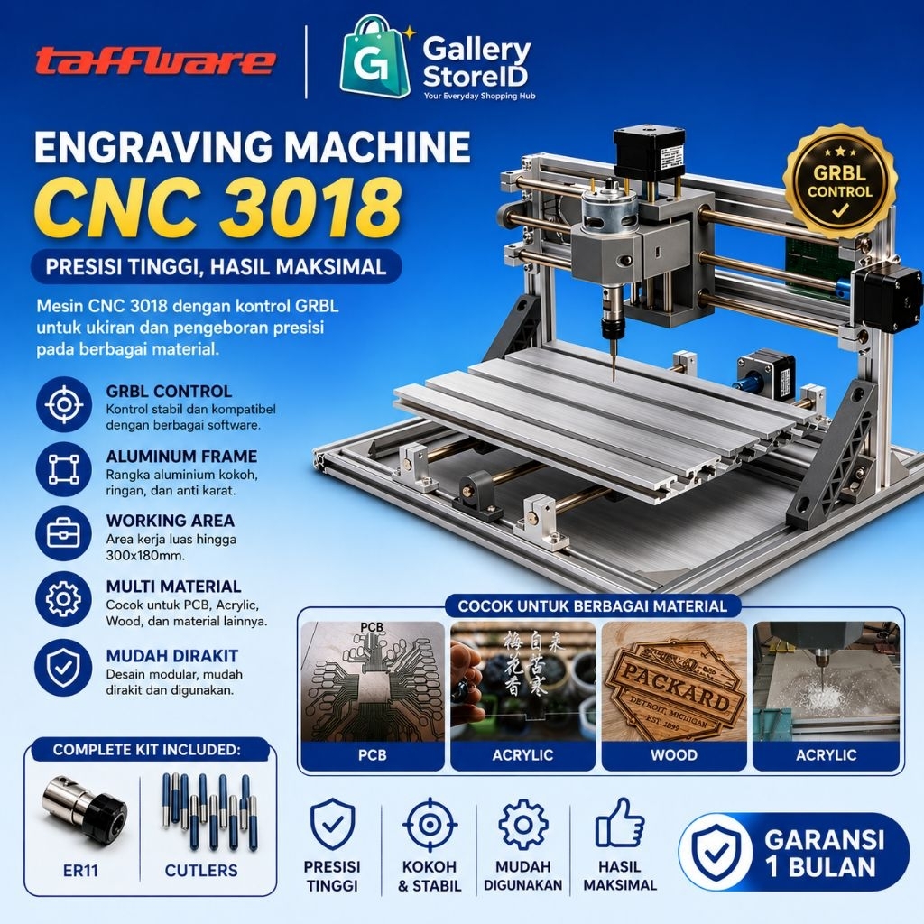 DIY  Drilling Engraver CNC 3018 with ER11