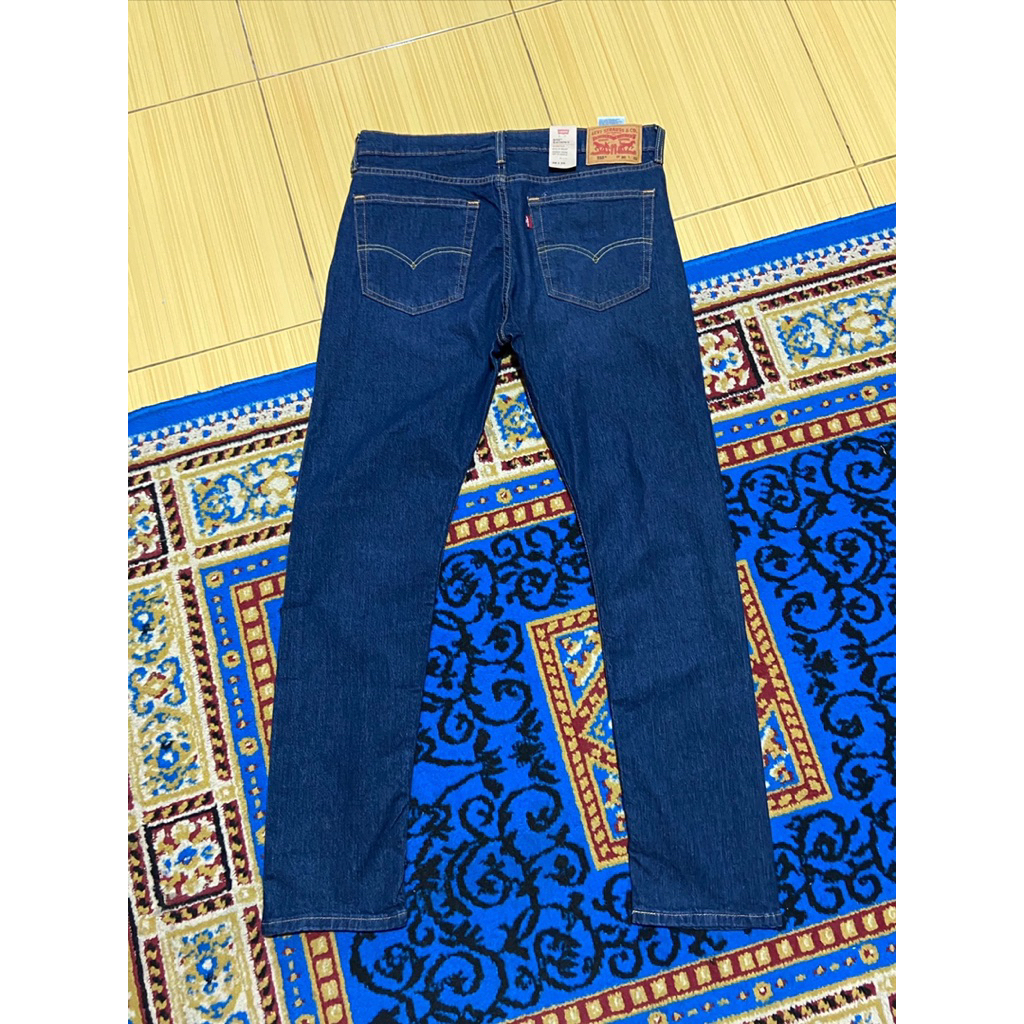 Celana Jeans Levis 510 Skinny Fit Blue Navy - size 36