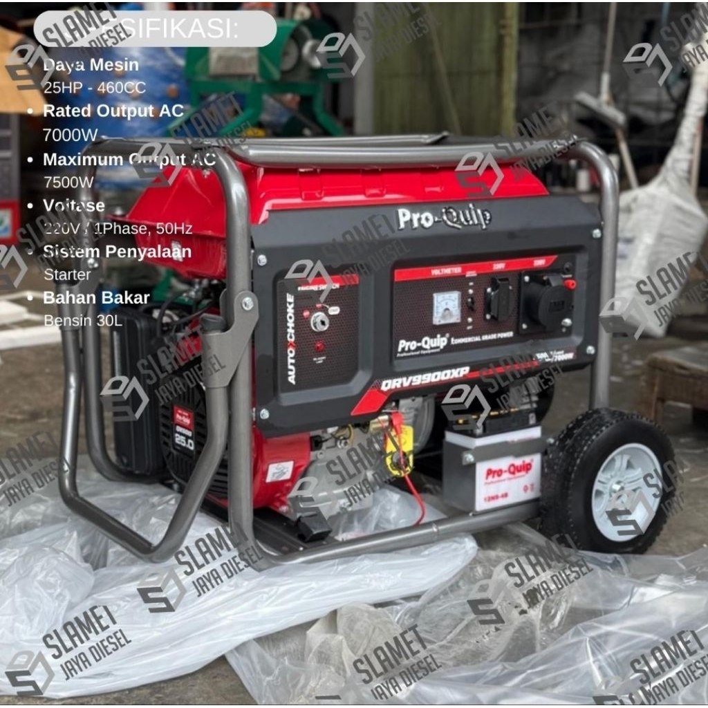 GENSET 7500WAT PRO QUIP QRV9900XP