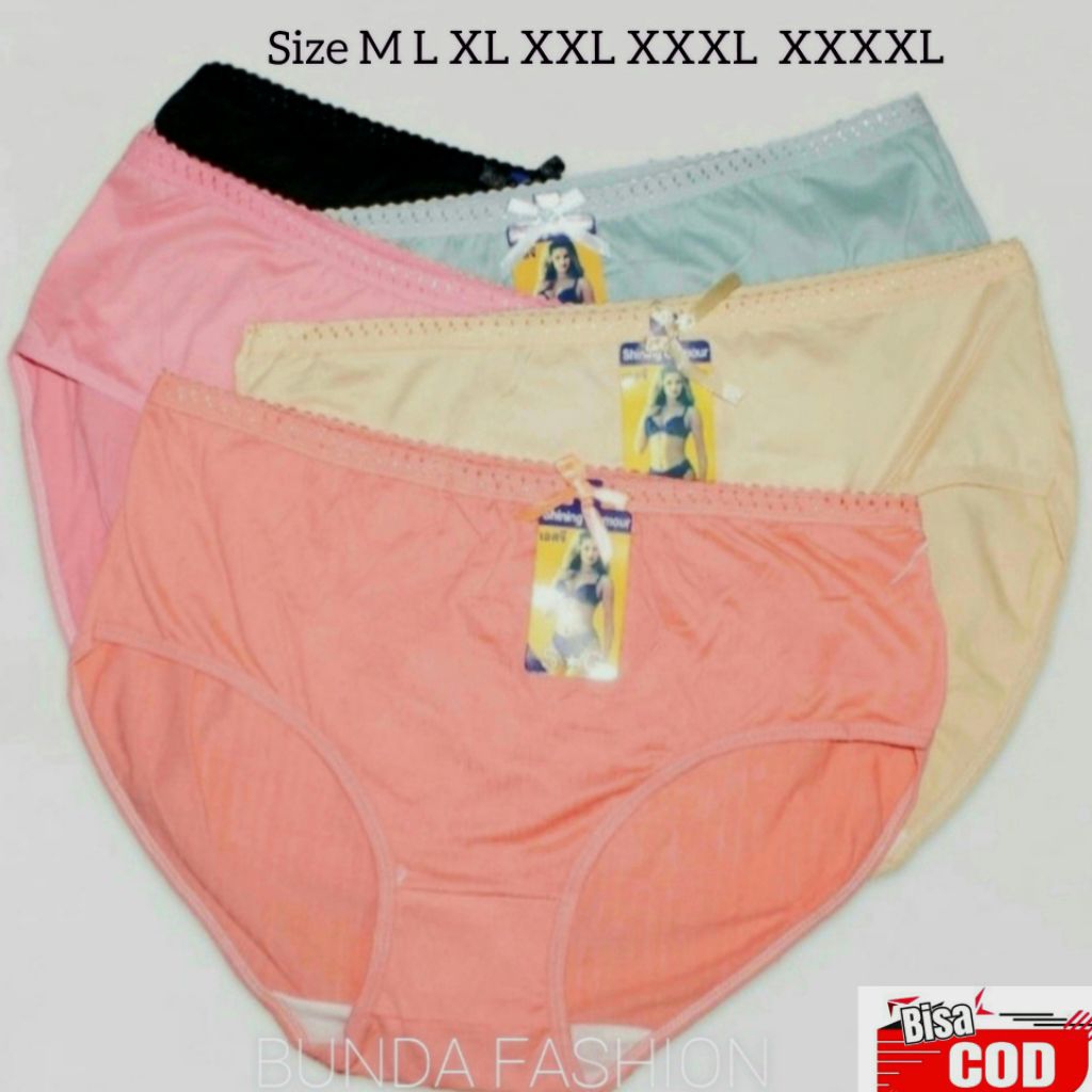 celana Dalam Wanita impor 6pcs bisa di pakai Perempuan Hamil by Sorex