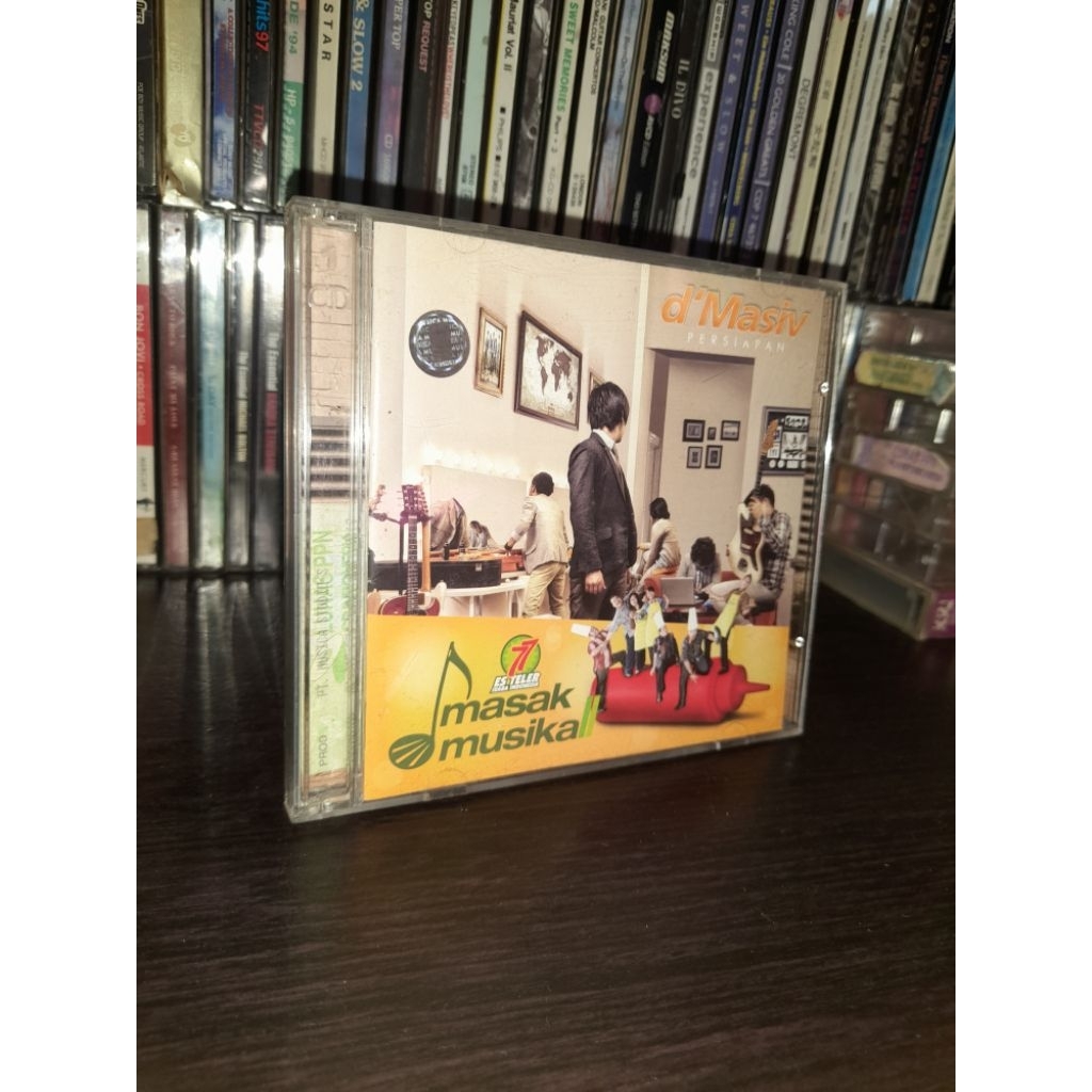 CD original D'Masiv - Persiapan