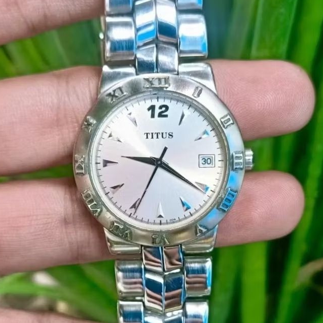 Jam Tangan Pria Original Titus Quartz