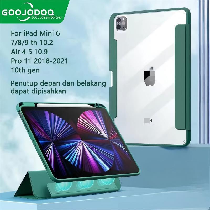 Goojodoq Y Folding Detachable Case For iPad mini6  iPad Gen9 Gen8 Gen7 10.2 11 inch 2020 2021 2018 I