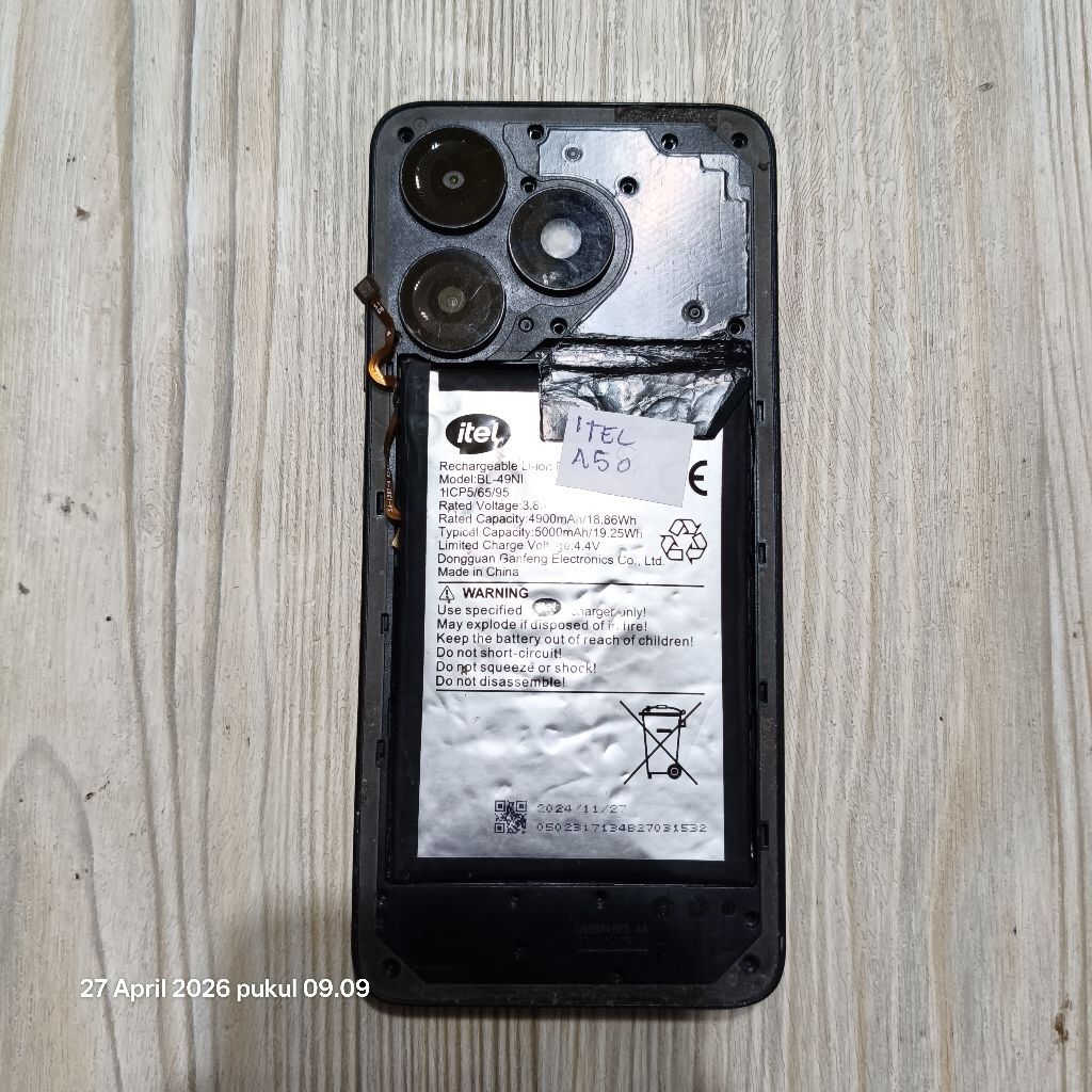 Mesin ITEL A50 A507LXU | Mesin Normal Unit