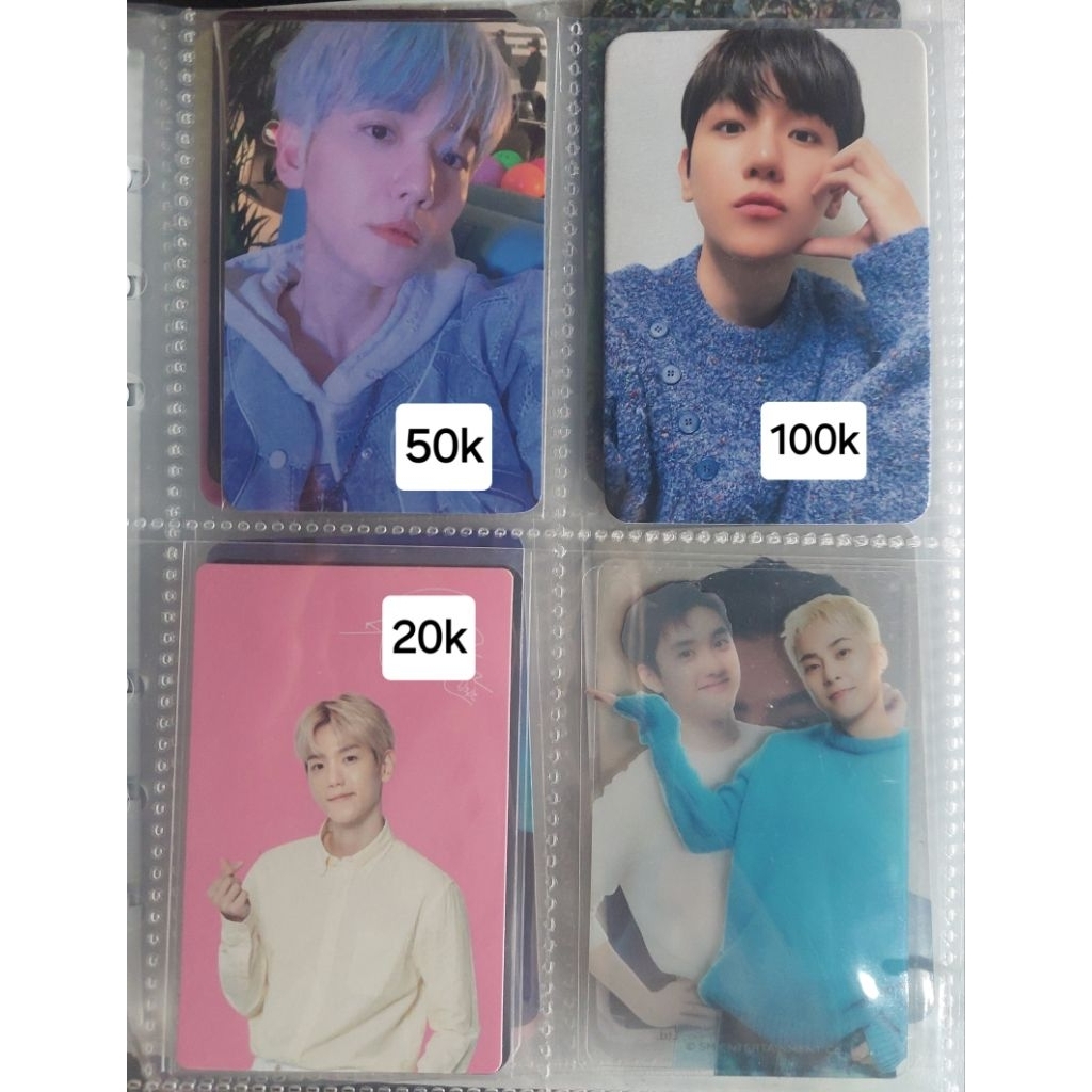 Baekhyun EXO Photocard Poca PC Exist Lonsdaleite Nature Republic