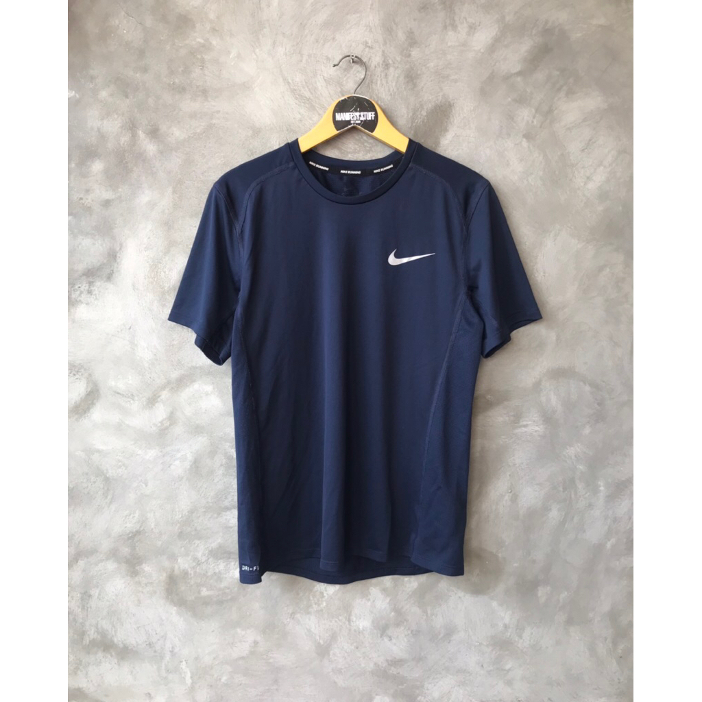 Jersey nike running dri-fit darknavy