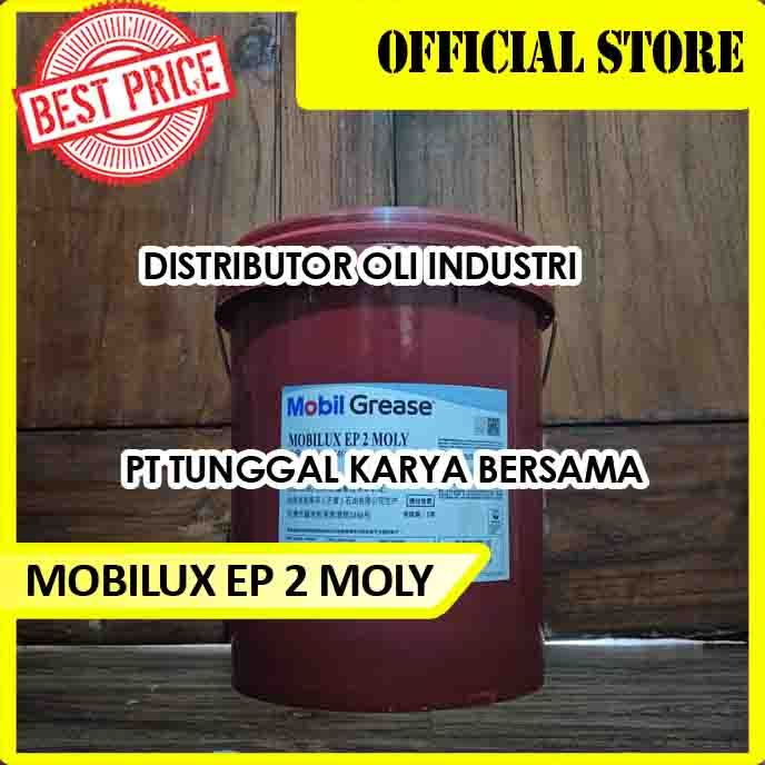 MOBILUX EP 2 MOLY (Gemuk Lithium - 16 Kg)
