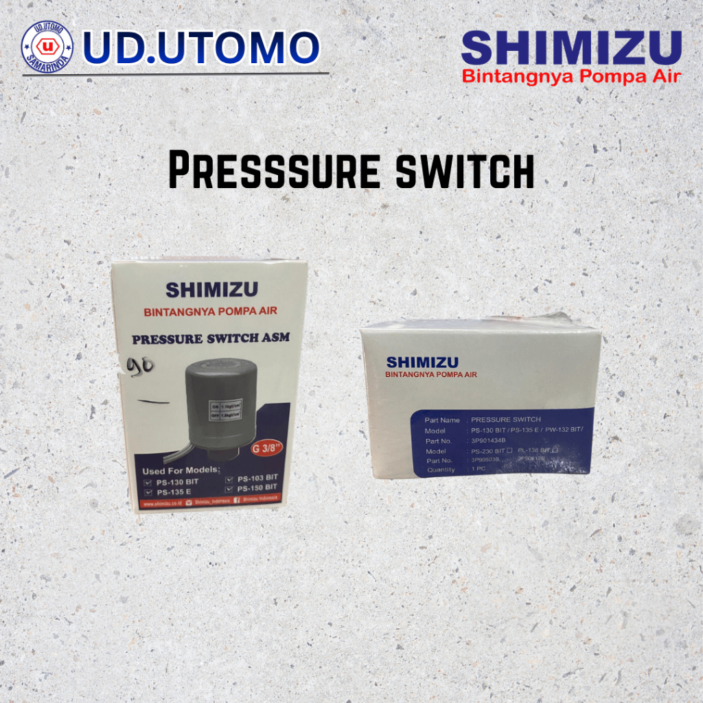 OTOMATIS PRESSURE SWITCH SHIMIZU ORIGINAL