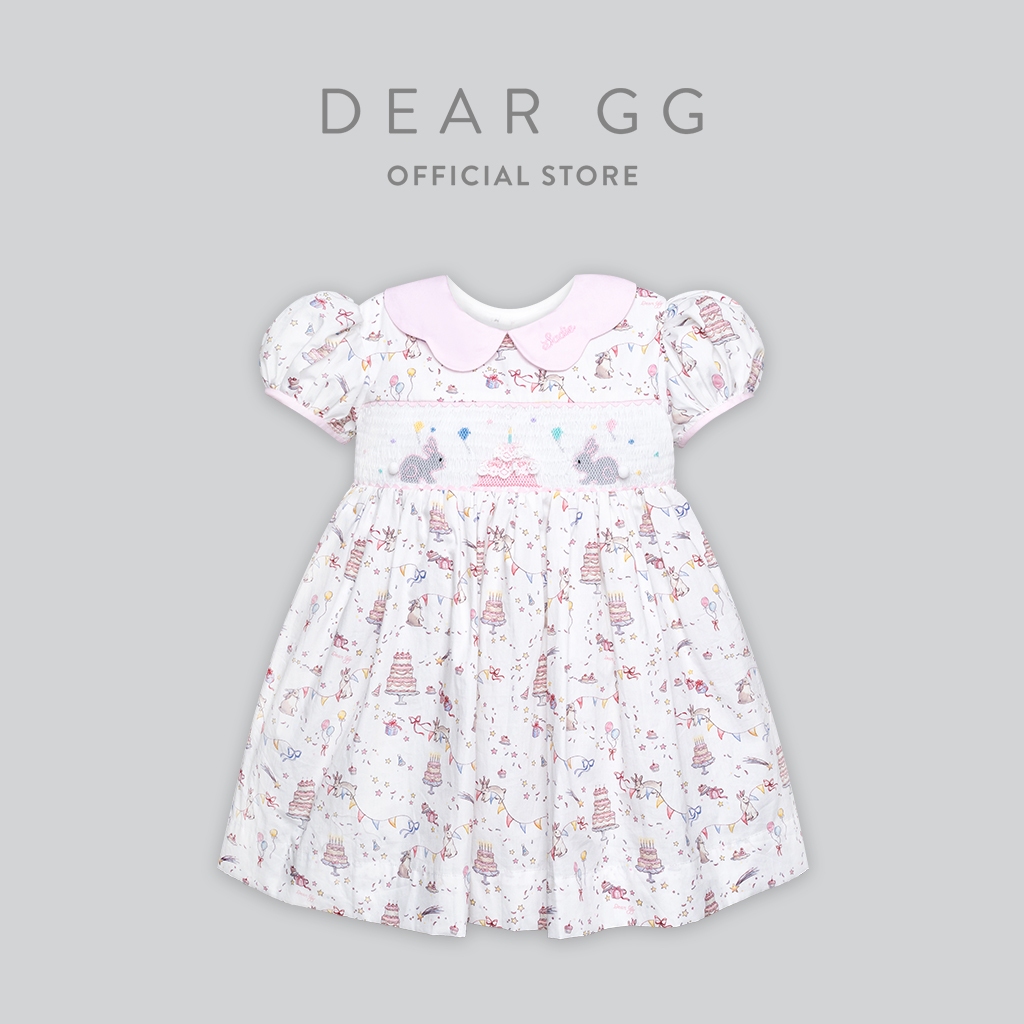 Dear GG - Buttercream Dress - Tambahan Bordir Nama / Inisial (Pre-Order) - Anniversarie 2026 - Dress