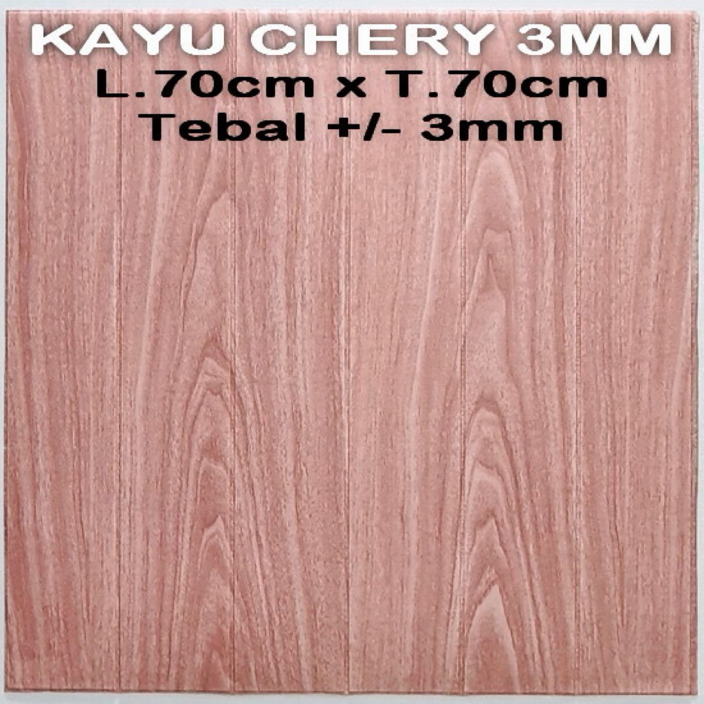 Wallpaper Dinding Kamar Tidur 3D 70 x 70 cm Walpaper 3D Wall Foam Kayu Stiker