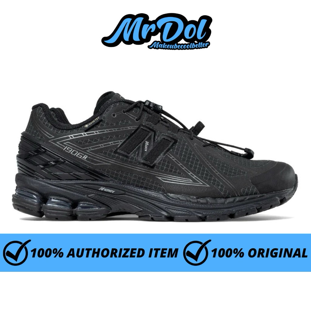 New Balance 1906R GORE-TEX Triple Black Alkaline Green (U190631U)