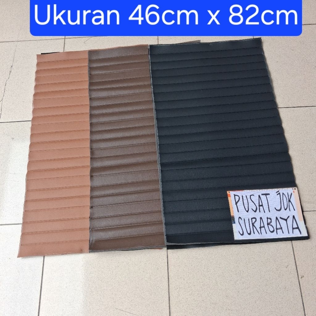 PJS - Kulit sarung cover jok W175 XSR CB GL VESPA RETRO JAPSTYLE super timbul custom modif - sadel m