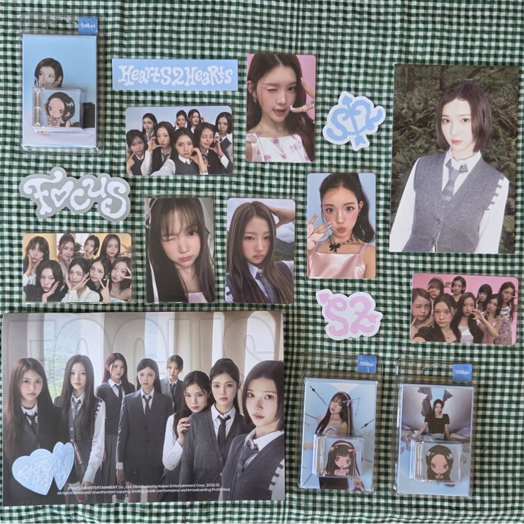 [LAST STOCK] HEARTS2HEARTS FOCUS MINI ALBUM OFFICIAL