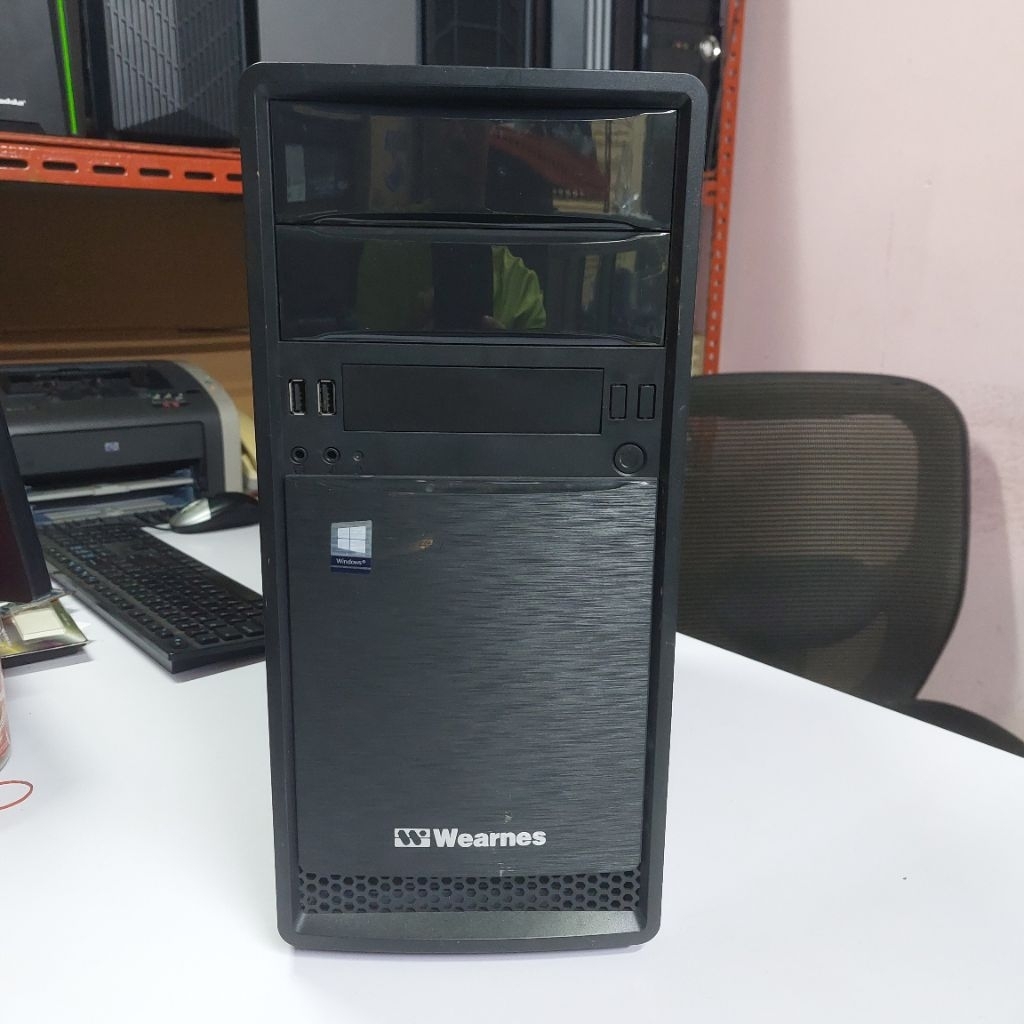Casing PC Komputer Middle Tower WEARNES Kosongan Tanpa PSU ( BEKAS )