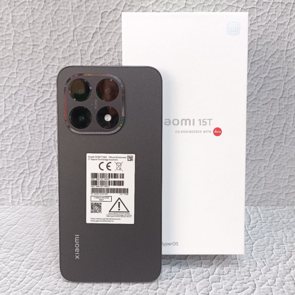 XIAOMI 15T 5G 12/512GB HP BEKAS SECOND FULLSET