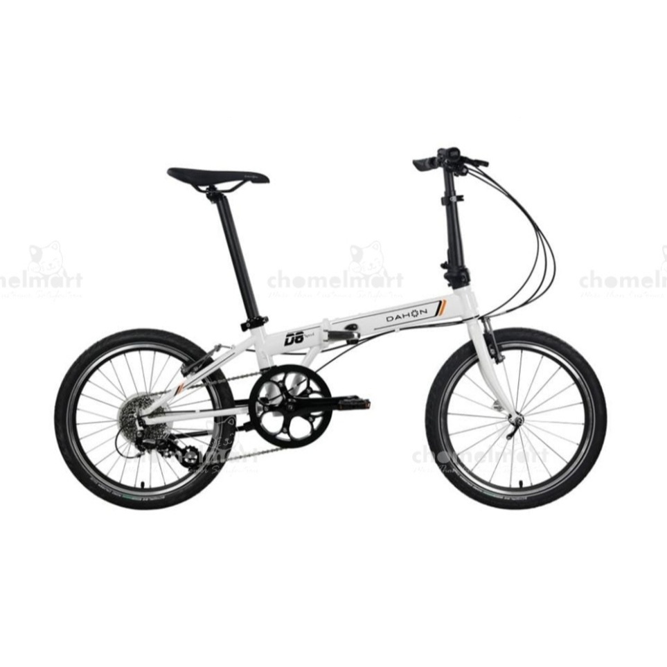 [BEKAS / SECOND] Dahon Sepeda Lipat 19 Speed D8 20 Inci – Putih